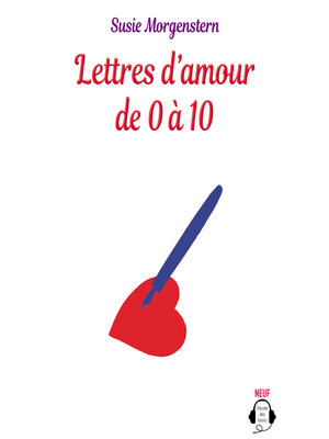 cover image of Lettres d'amour de 0 à 10